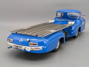 Modellautos 1:18 Werk83 iScale Mercedes Renntransporter Das blaue Wunder mit OVP
