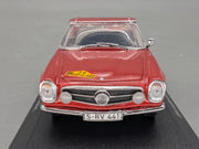 Modellautos 1:43 Minichamps Mercedes Benz 230 SL Rallye #39 Rot Dealer OVP