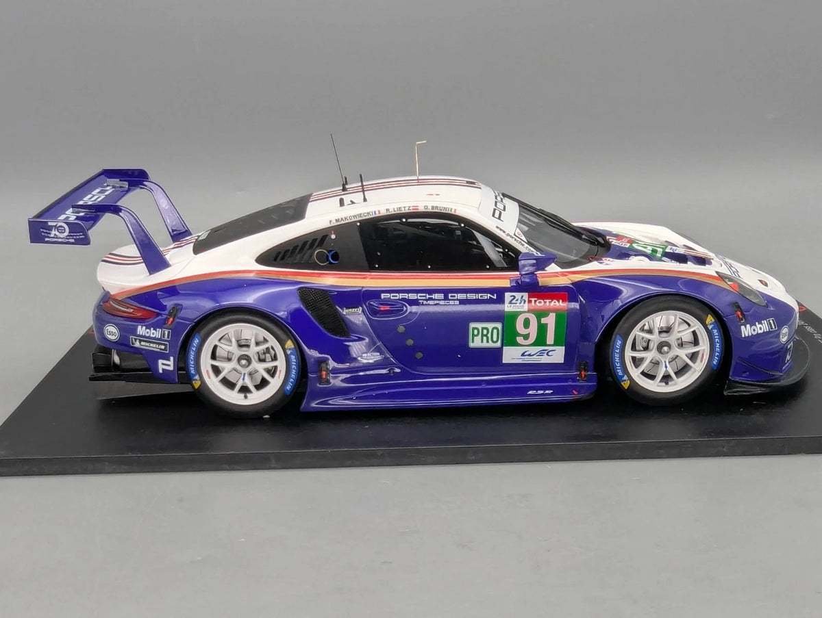Modellautos 1:18 Spark 18S392 Porsche 911 RSR 24h Le Mans 2018 #91 Lietz uA OVP