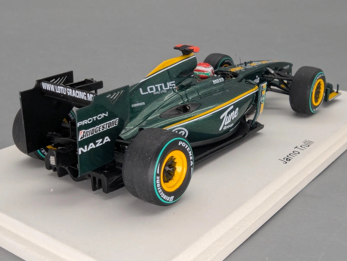 Modellautos 1:43 Spark S3008 Lotus T127 Monaco GP 2010 #18 Jarno Trulli OVP