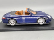 Modellautos 1:18 Spark Porsche 911 Carrera Cabriolet Blau WAP Dealer OVP