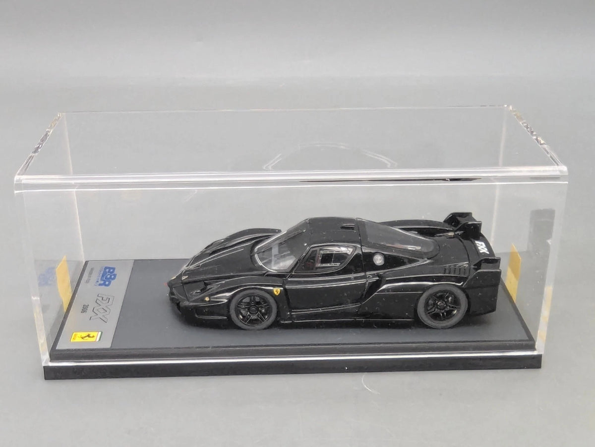 Modellautos 1:43 BBR Ferrari FXX  2006 Black mit Vitrine + OVP