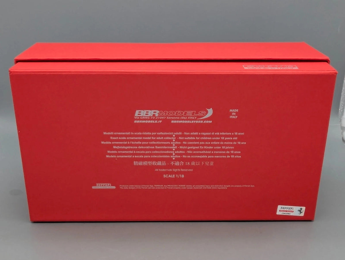 Modellautos 1:18 BBR Ferrari 250 GTO Rain Dirty Version Ltd 01/20 Silber mit OVP