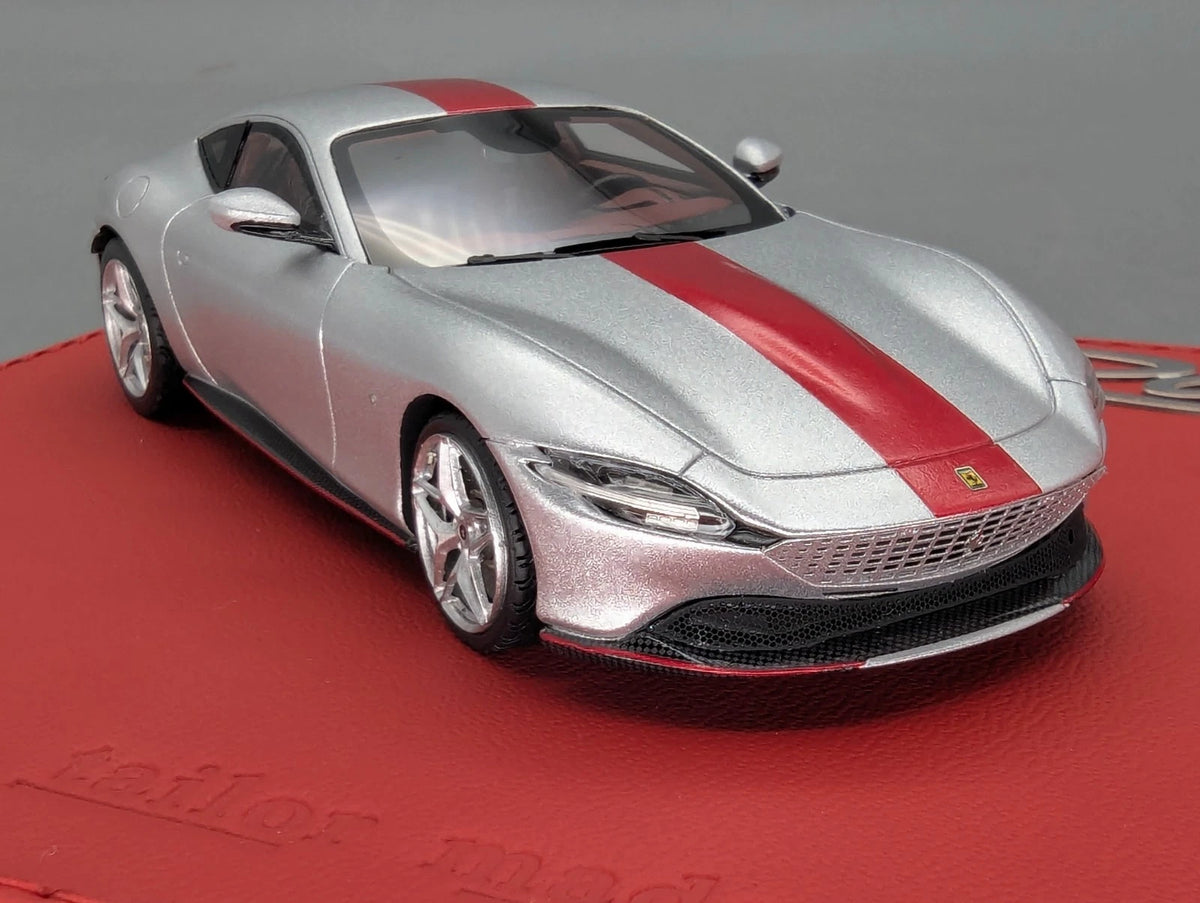 Modellautos 1:43 BBR Ferrari Roma Silver Sanus Matt Ltd. 42/60 mit OVP