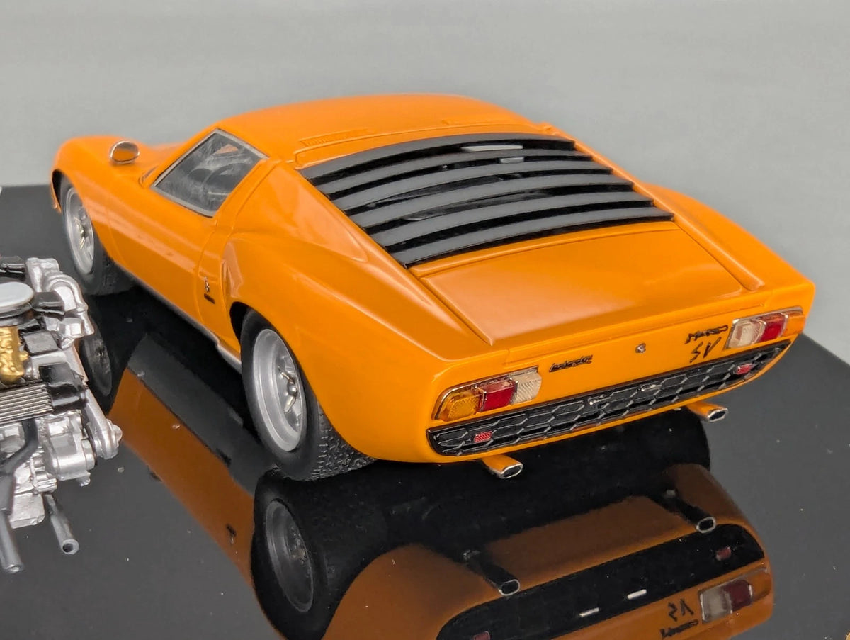 Eidolon Make Up 1:43 Lamborghini Miura P400 SV 1971 Red Engine Set mit OVP