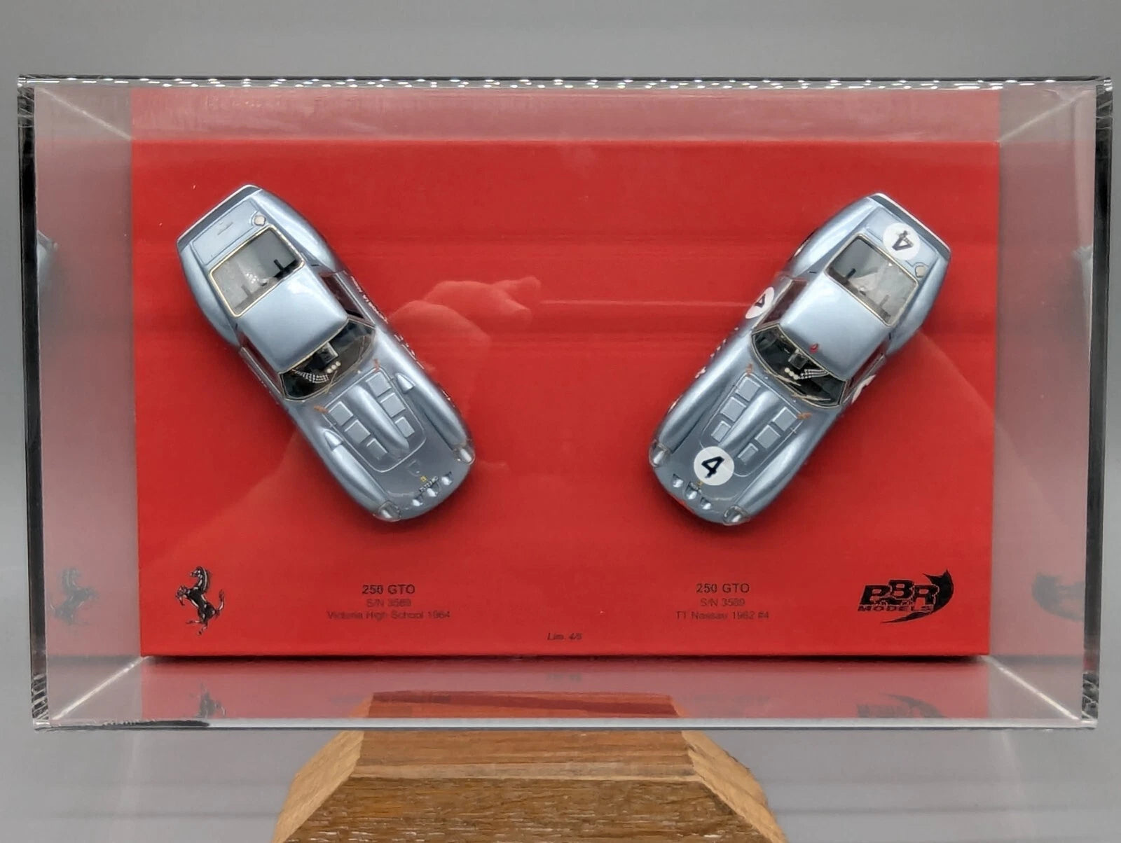 Modellautos 1:43 BBR  Ferrari 250 GTO Set 2-tlg. Limitiert 4/5 mit OVP
