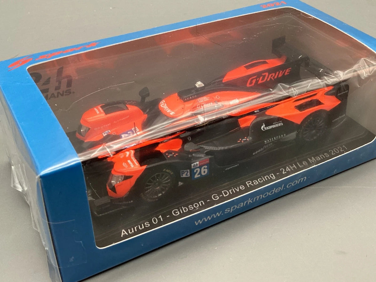 Modellautos 1:43 Spark Aurus 01 Gibson G-Drive LM 2021 #26 OVP ungeöffnet