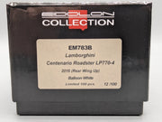 Eidolon Make Up 1:43 Lamborghini Centenario Roadster Rear Wing Up 12/100 OVP
