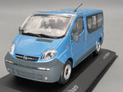 Modellautos 1:43 Minichamps Opel Vivaro Break Breezeblau Blau mit OVP