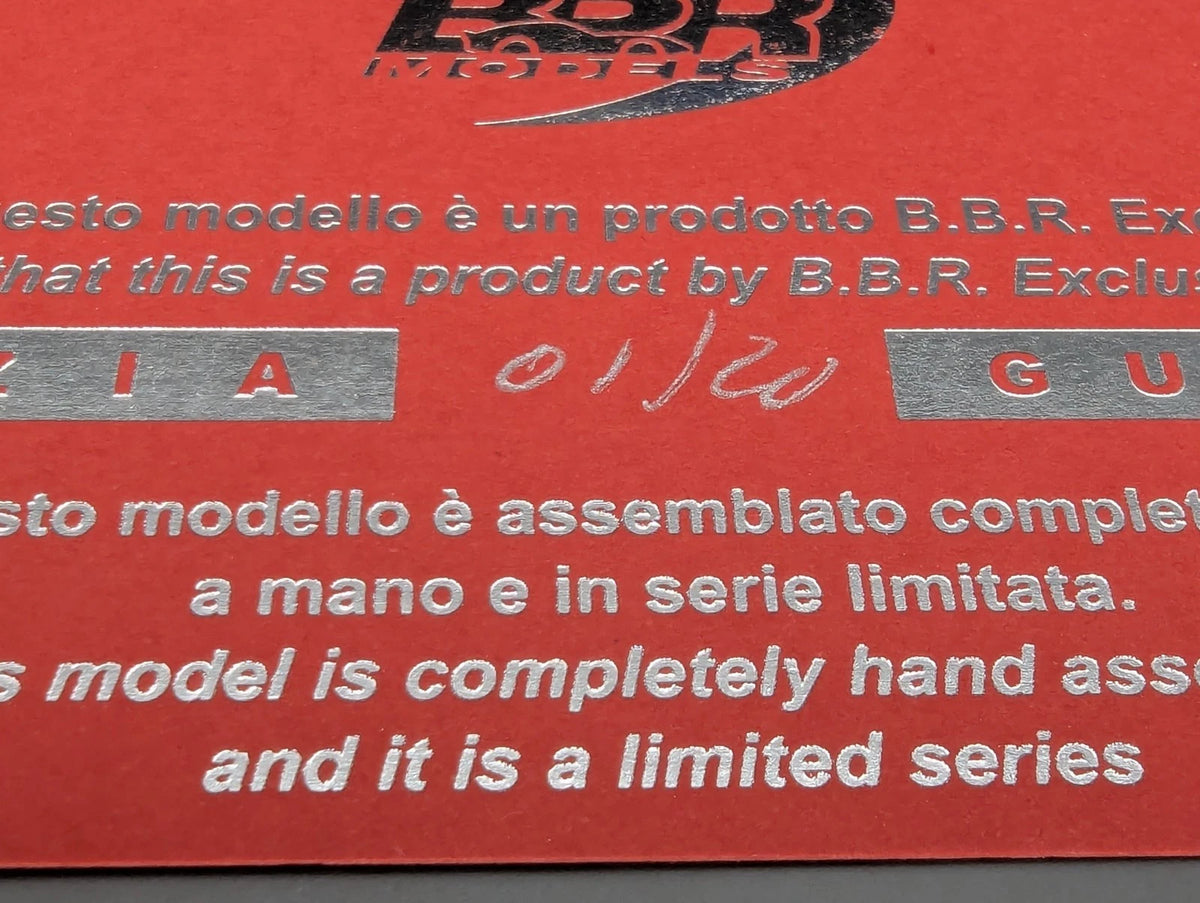 Modellautos 1:43 BBR Deluxe Calsito Ferrari FXX-K Blue Nart Ltd 01/20 OVP