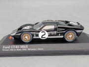 Modellautos 1:43 Minichamps Ford GT40 MkII Winner 24h Le Mans 1966 #2 mit OVP