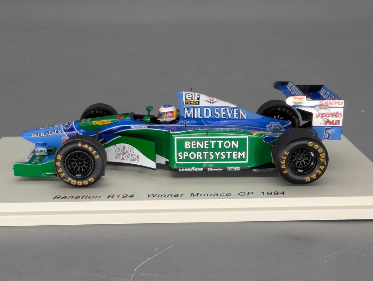 Modellautos 1:43 Spark S4481 Benetton B 194 WINNER Monaco 1994 #5 Schumacher OVP