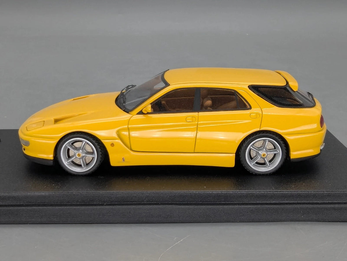 Modellautos 1:43 BBR Ferrari 456 Venice S.W. Sultan Of Brunei Gelb mit OVP