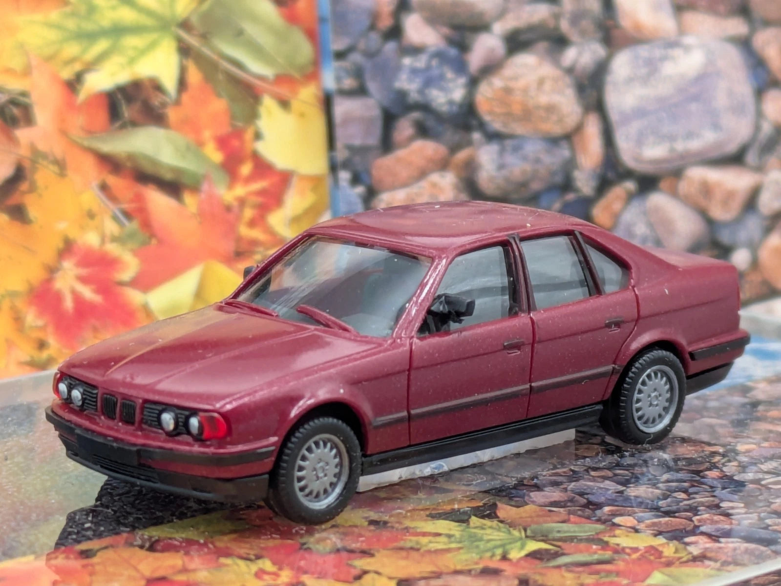 Modellauto 1:87 Herpa BMW 525ix "Idee mit besonderer Haftung" mit OVP