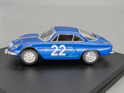 Modellautos 1:43 Trofeu Alpine A110 1600 S Rallye AGACI 1972 #22 mit Vitrine