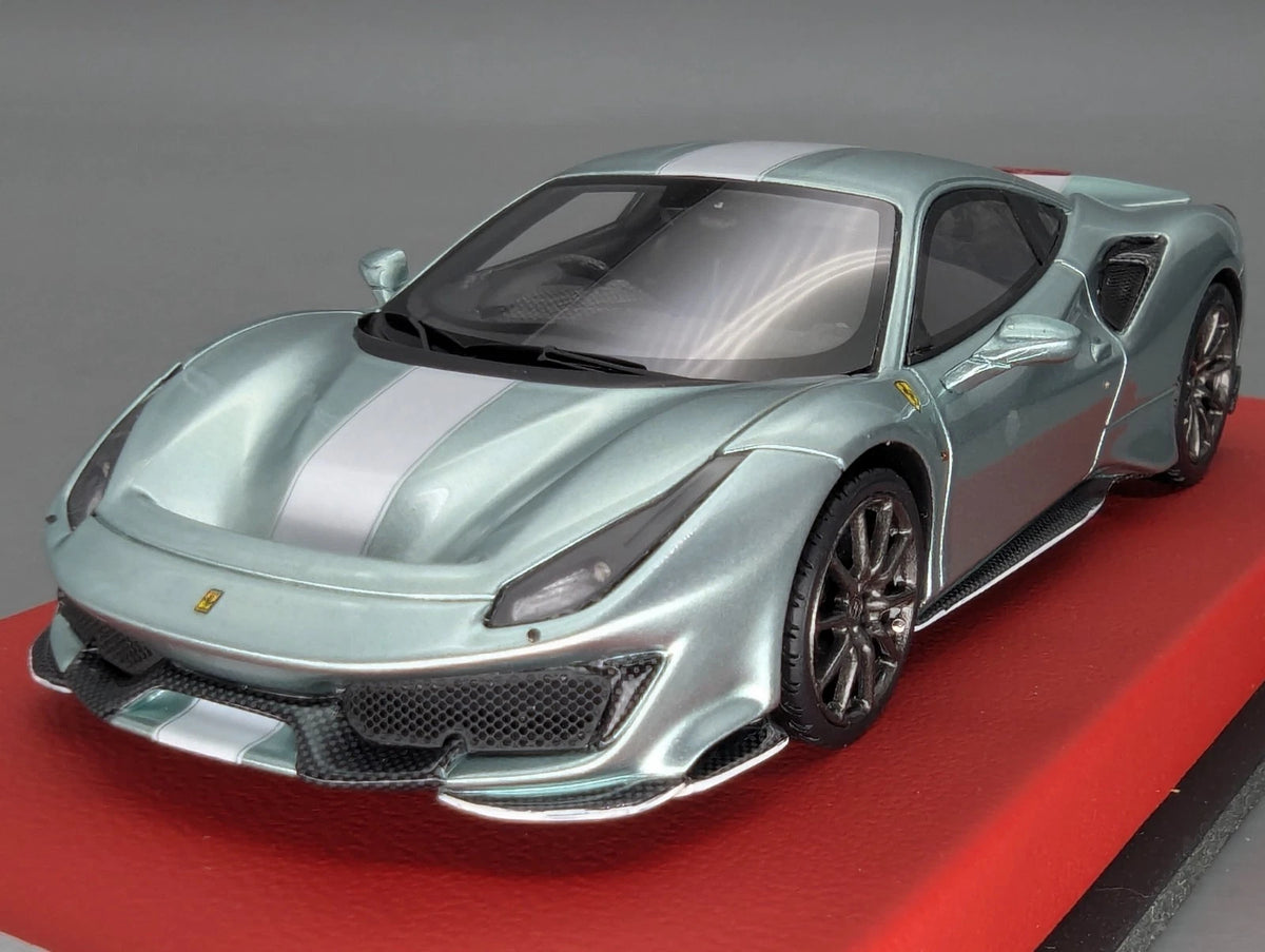 Modellautos 1:43 BBR Concept43 Ferrari 488 Pista RHD 2019 Verde Franc. 01/20 OVP