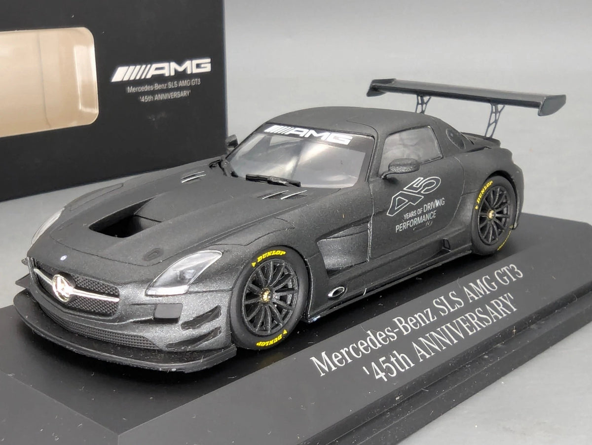 Modellautos 1:43 Minichamps Mercedes SLS AMG GT3 45th Anniversary mit Dealer OVP