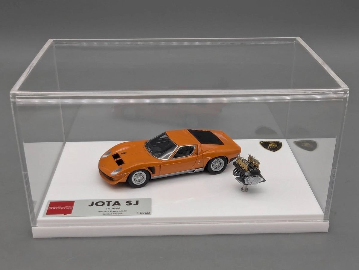 Eidolon Make Up 1:43 Lamborghini Jota SJ Orange Engine Set Ltd 12/100 mit OVP