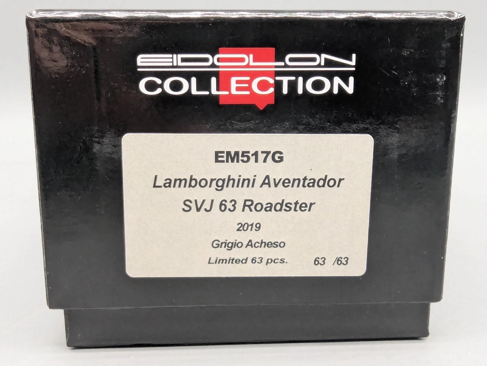 Eidolon Make Up 1:43 Lamborghini Aventador SVJ 63 Roadster 2019 Grigio 63/63 OVP