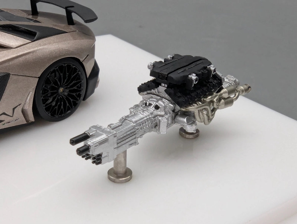 Eidolon Make Up 1:43 Lamborghini Aventador LP750-4 SV 2015 Engine Set 08/30 OVP