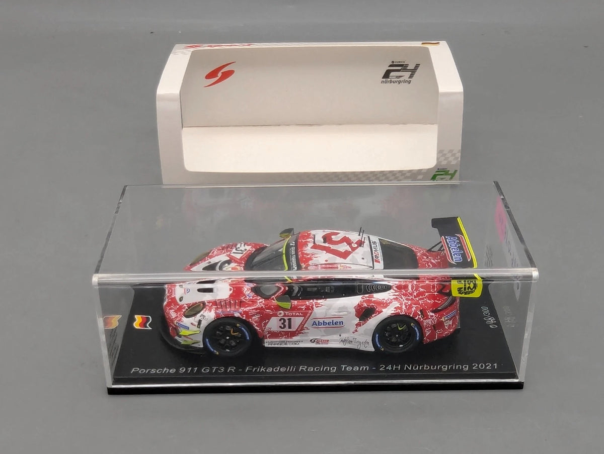 Modellautos 1:43 Spark SG782 Porsche 911 GT3 R 24H Nürburgring 2021 #31 OVP