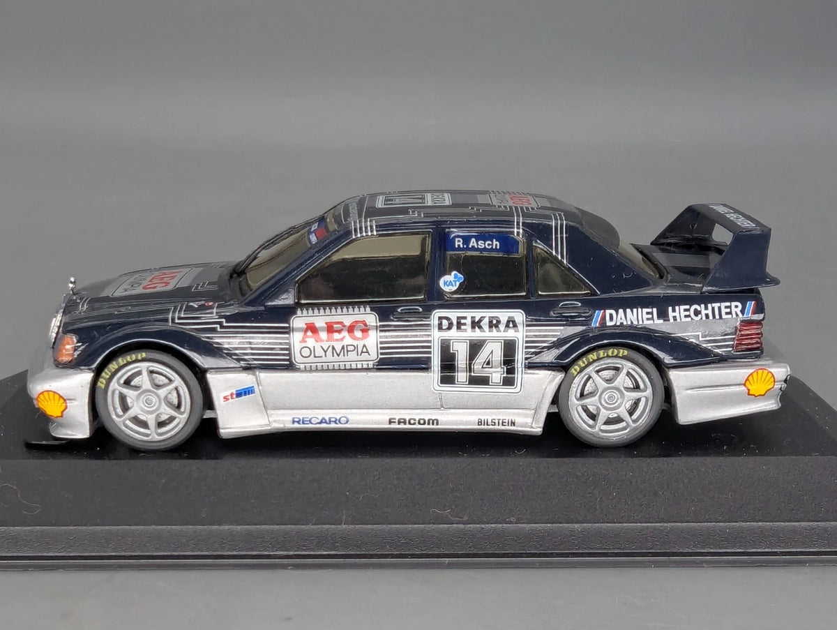 Modellautos 1:43 Minichamps Mercedes Benz 190 E Evo 2 DTM 1992 #14 Asch OVP