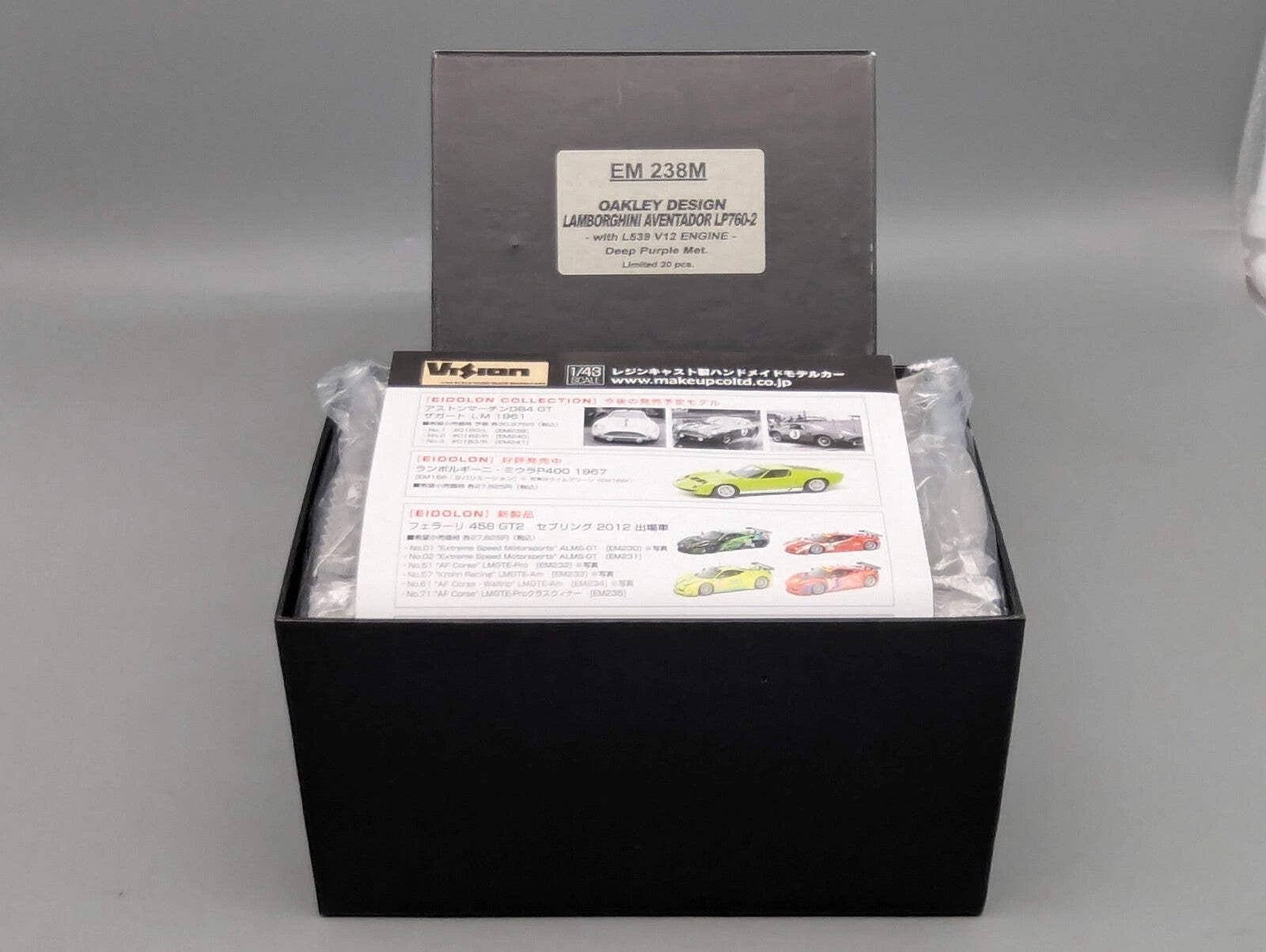 Eidolon Make Up 1:43 Lamborghini Aventador LP760-2 Engine Set Oakley 20 Pcs. OVP