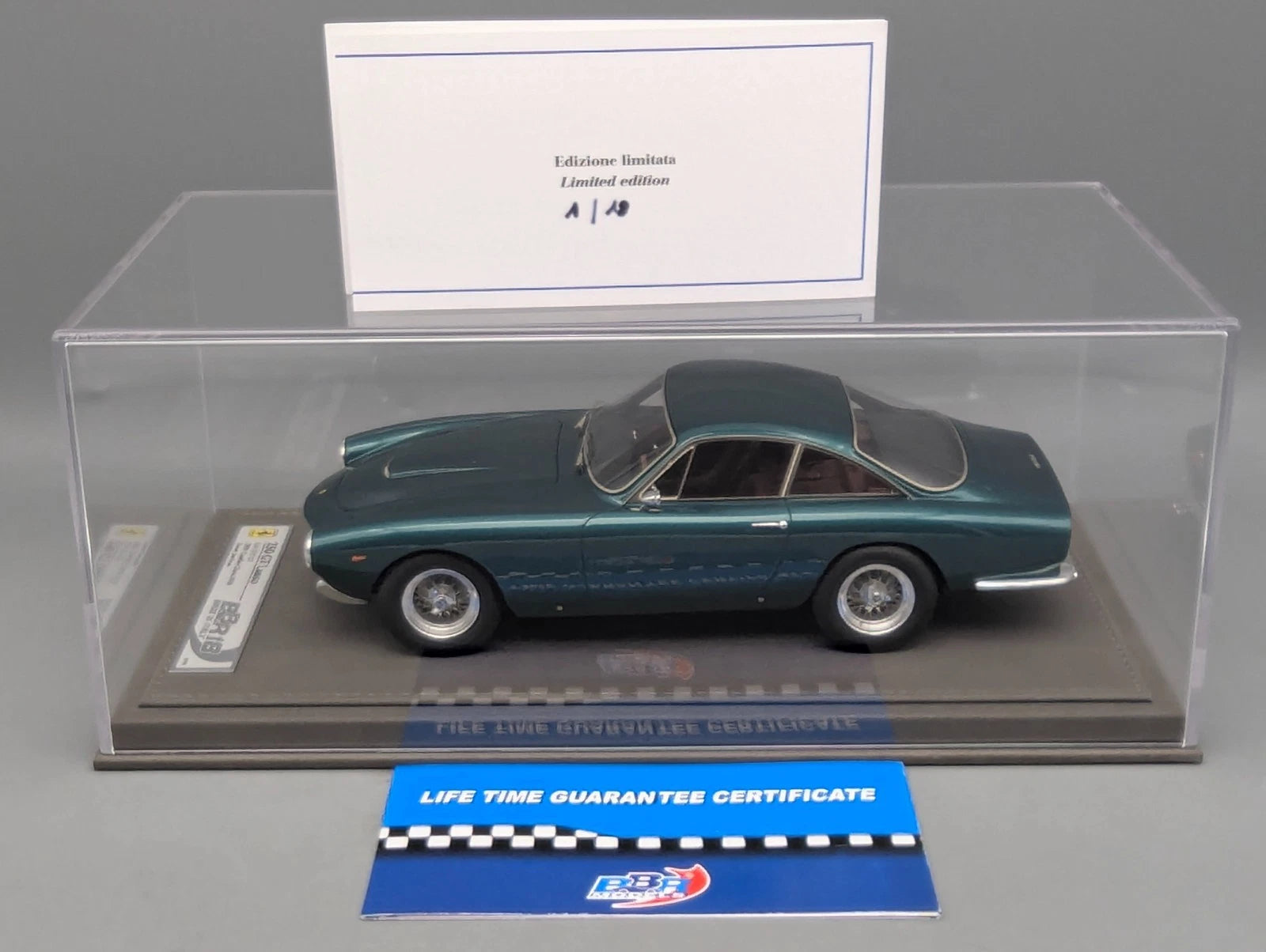 Modellautos 1:18 BBR Ferrari 250 GT Lusso S/N 5117 GT 2009 Ltd 01/18 mit OVP