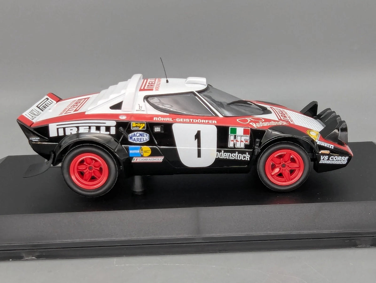 Modellautos 1:18 Minichamps Lancia Stratos WINNER 1978 #1 Röhrl Geistdörfer OVP