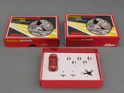 Modellautos 1:90 Schuco Montage Piccolo Porsche 356 Sportwagen Rot mit OVP
