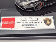 Eidolon Make Up 1:43 Lamborghini Aventador LP760-2 Engine Set Oakley Black OVP