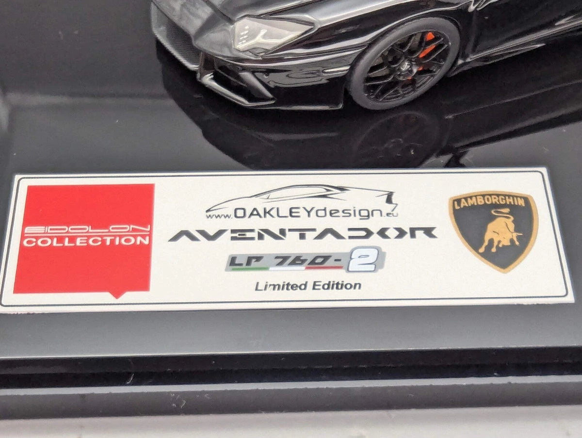 Eidolon Make Up 1:43 Lamborghini Aventador LP760-2 Engine Set Oakley Black OVP