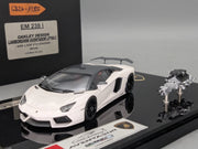 Eidolon Make Up 1:43 Lamborghini Aventador LP760-2 Engine Set Oakley Weiß OVP