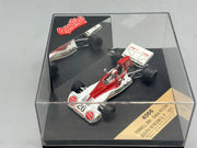 Modellautos 1:43 Quartzo Tyrrell 004 Eddie Keizan GP 1973 #26 + Vitrine