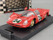 Modellautos 1:43 Brumm Ferrari 330 P4 Coupe Zweiter Daytona 1967 #24 mit OVP