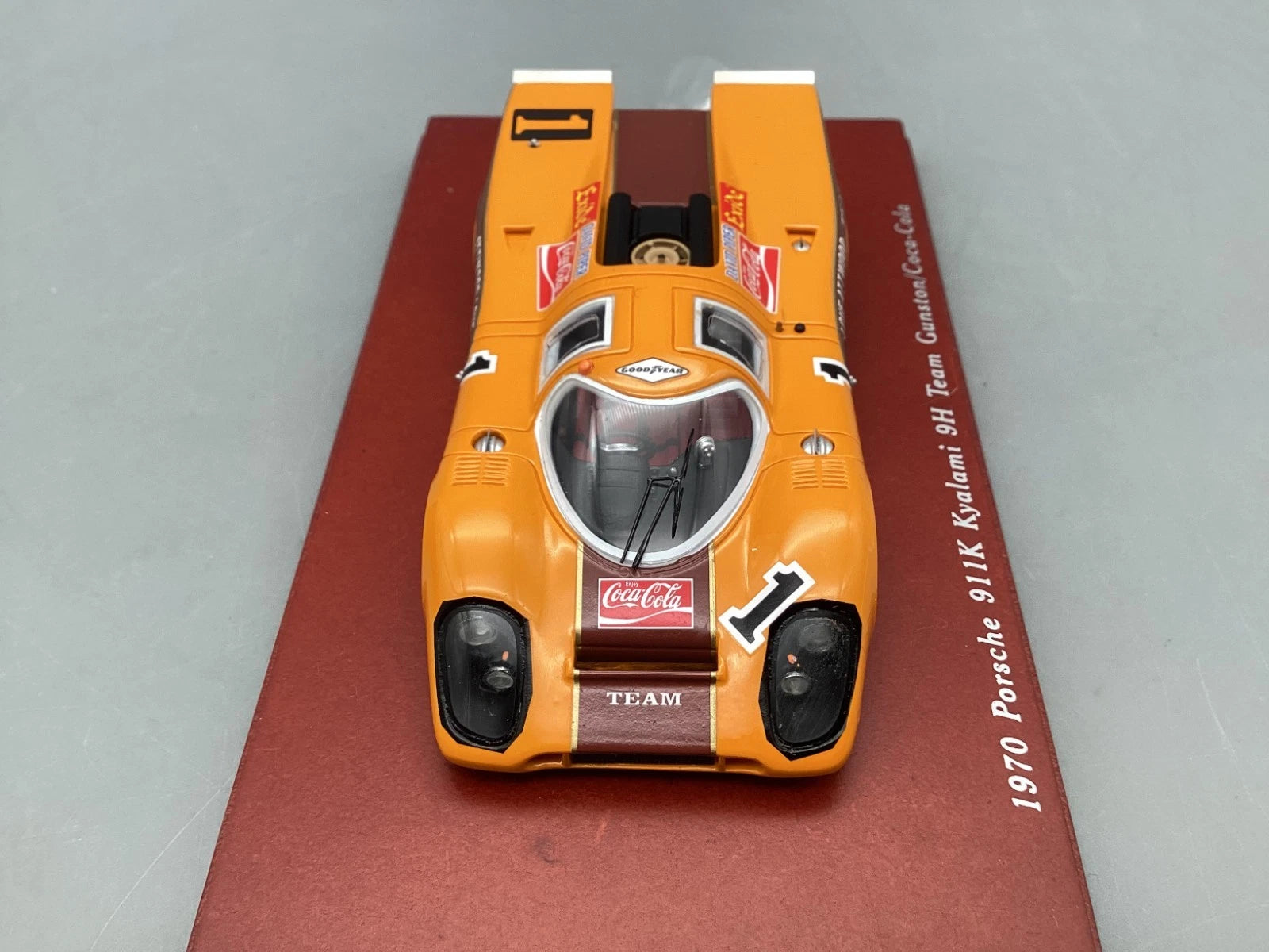 Modellautos 1:43 TrueScale Porsche 911K Kyalami Gunston/Coca Cola 1970 mit OVP
