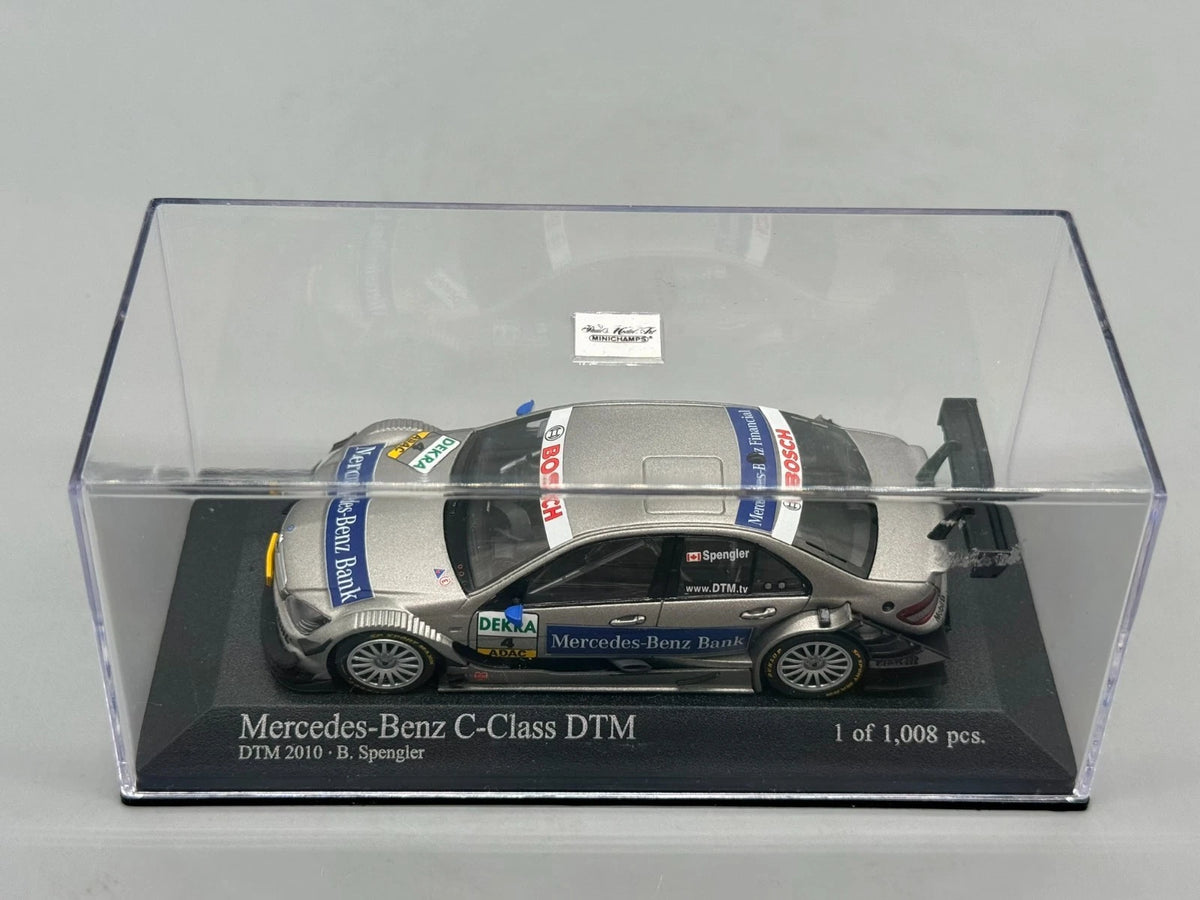 Modellautos 1:43 Minichamps Mercedes-Benz C-Klasse AMG DTM 2010 #4 mit OVP