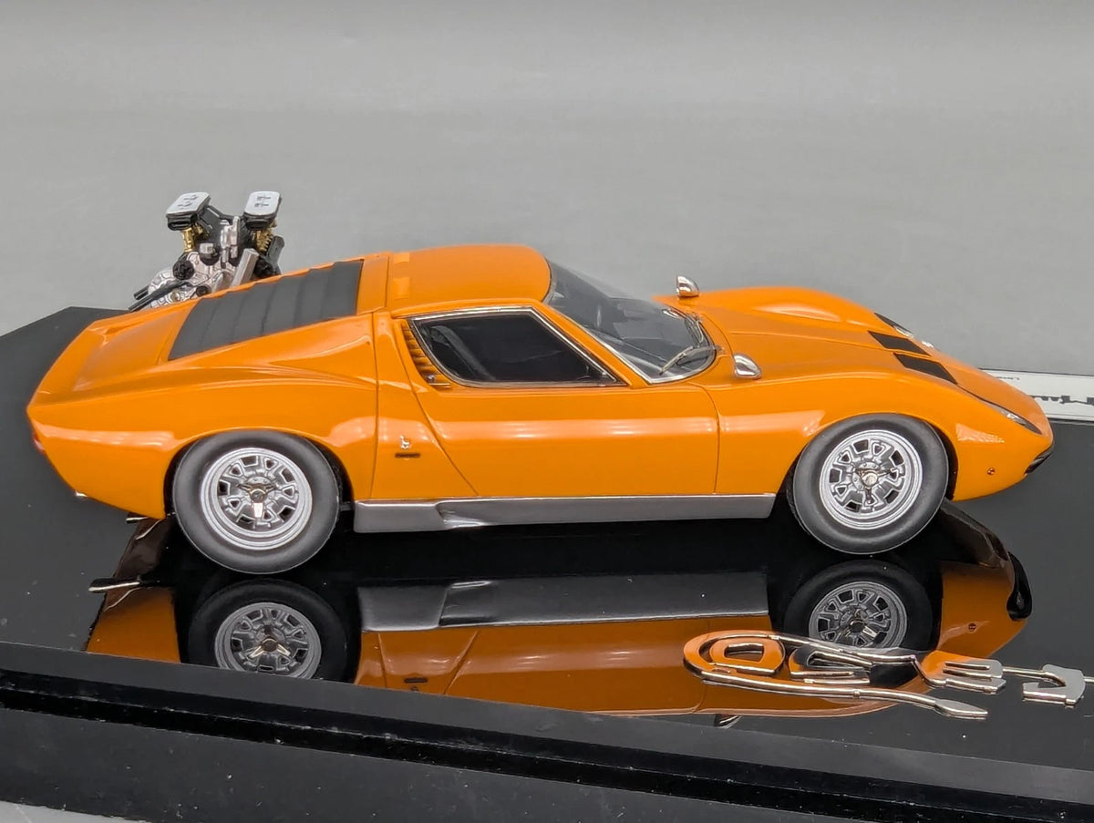 Eidolon Make Up 1:43 Lamborghini Miura P400 SV 1971 Red Engine Set mit OVP
