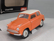 Modellautos 1:43 Schuco Lloyd 600 Orange Weiß mit OVP
