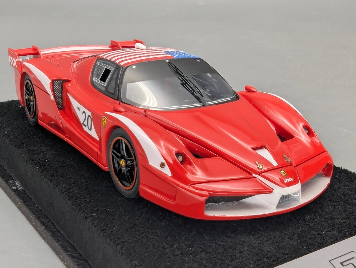 Modellautos 1:43 BBR CALSITO Ferrari FXX Evoluzione #20 Rot 20/20 OVP