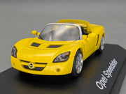Modellautos 1:43 Schuco Opel Speedster Gelb mit Dealer OVP