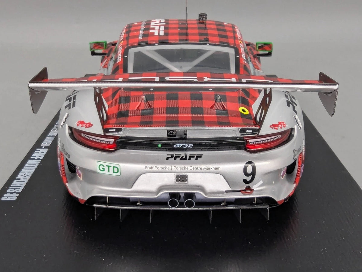 Modellautos 1:18 Spark Porsche 911 GT3 R WINNER 12h Sebring 2021 Pfaff #9 OVP