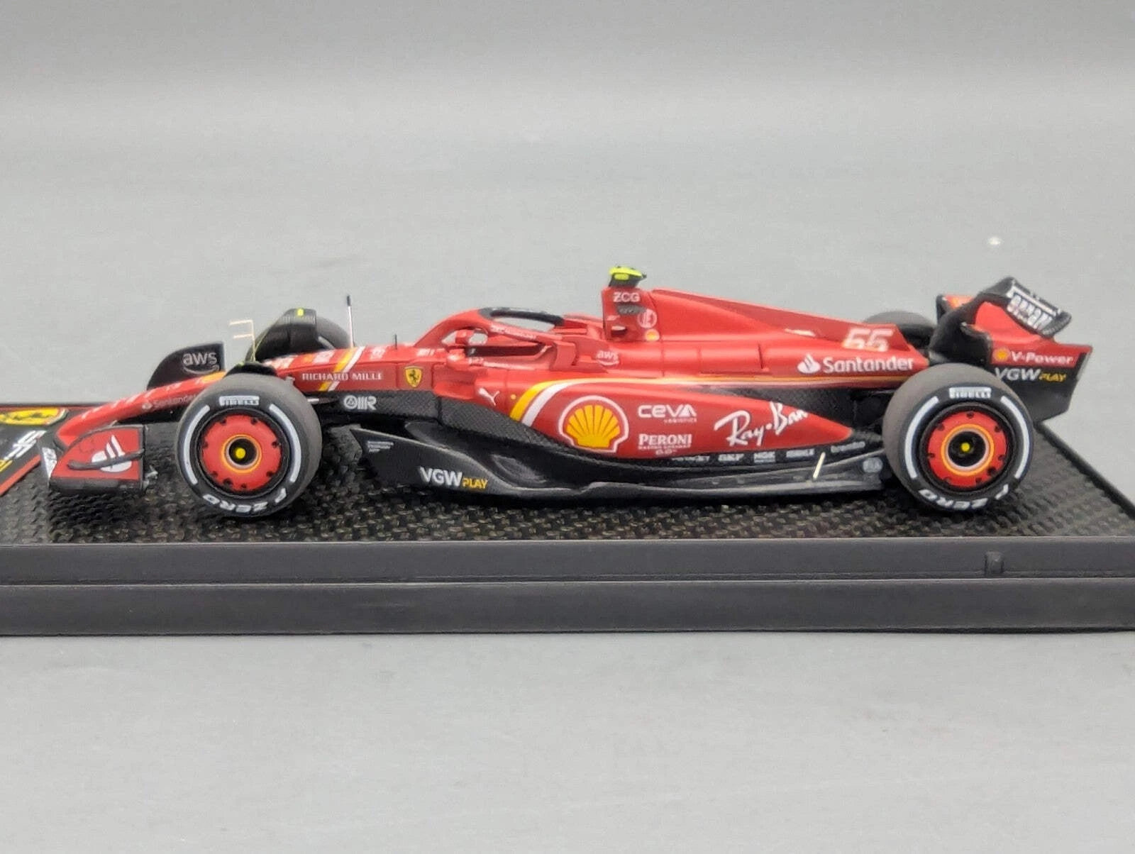 Modellautos  1:43 BBR Concept43 Ferrari SF-24 WINNER GP AUS 2024 #55 Sainz OVP