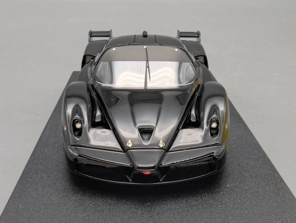 Modellautos 1:43 BBR Ferrari FXX  2006 Black mit Vitrine + OVP