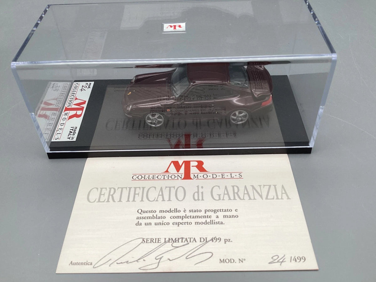 Modellautos 1:43 MR Models Porsche 911 Carrera Turbo 1994 mit OVP