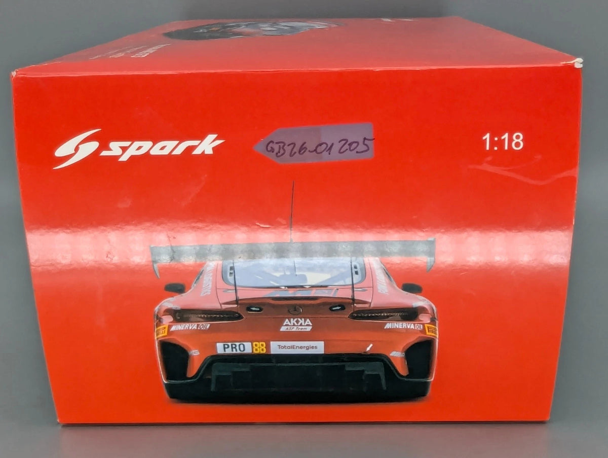 Modellautos 1:18 Spark Mercedes AMG GT3 Pole Position 24h Spa 2021 #88 OVP