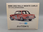 Modellautos 1:18 AUTOart Millenium BMW 2002 RMC 1973 #255 Stiller Wagener OVP