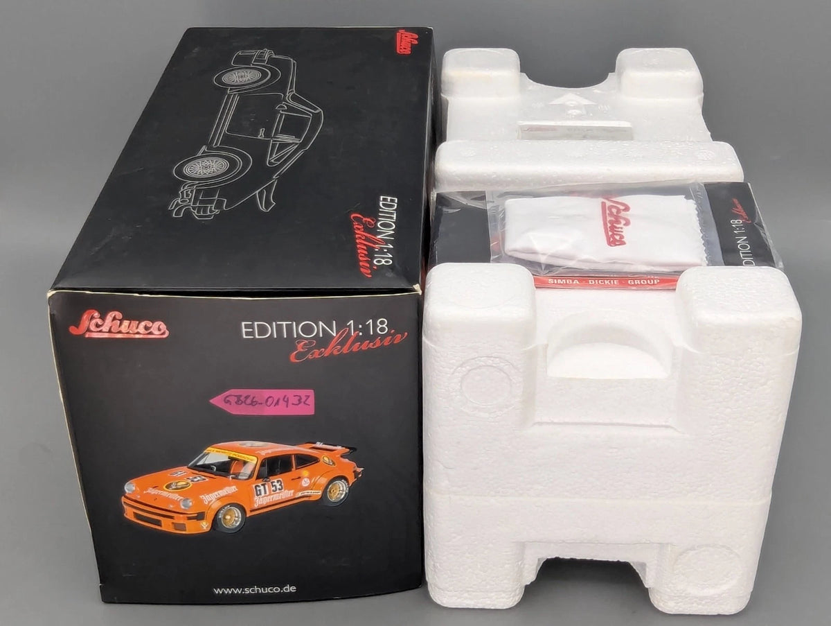 Modellautos 1:18 Schuco Porsche 934 RSR Jägermeister #GT53 mit OVP