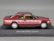 Modellautos 1:43 Minichamps Mercedes Benz 300 CE Coupe Almandin-Rot Dealer OVP