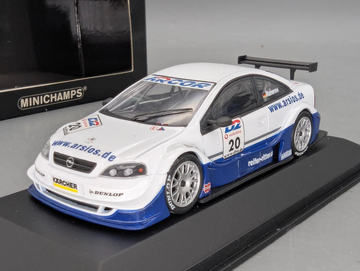 Modellautos 1:43 Minichamps Opel Astra V8 DTM 2002 #20 Peter Mamerow OVP